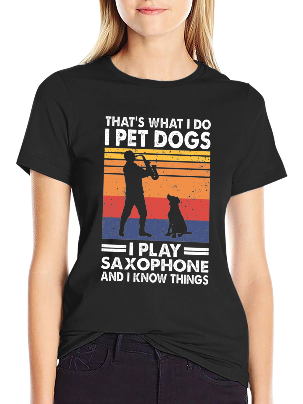 Pet Dogs Saxophone T-Shirt