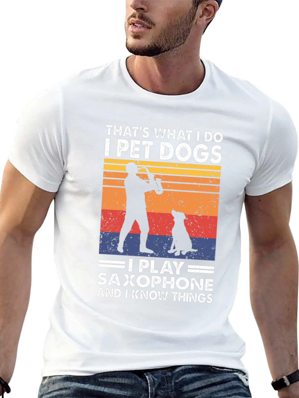 Pet Dogs Saxophone T-Shirt