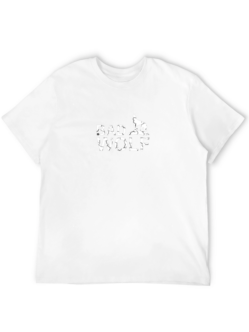 Bad Wolf Graphic Tee - Stylish Crew Neck T-Shirt