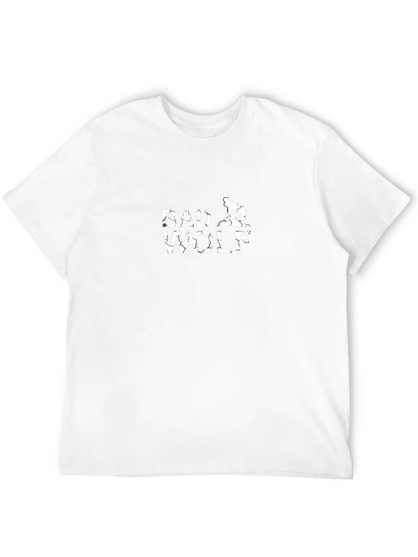 Bad Wolf Graphic Tee - Stylish Crew Neck T-Shirt