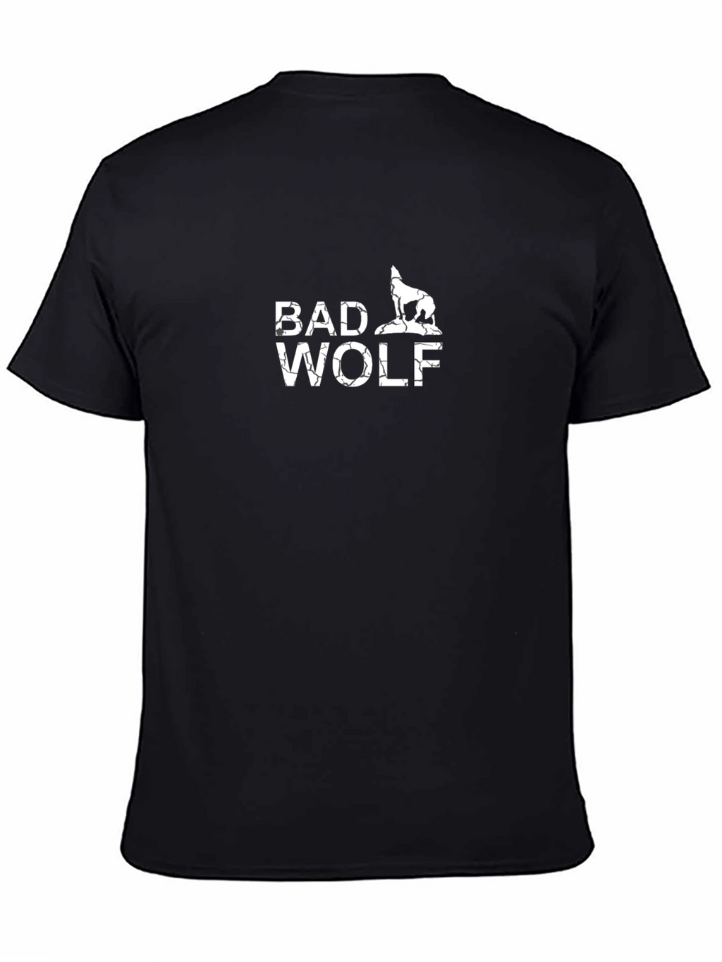 Bad Wolf Graphic Tee - Stylish Crew Neck T-Shirt
