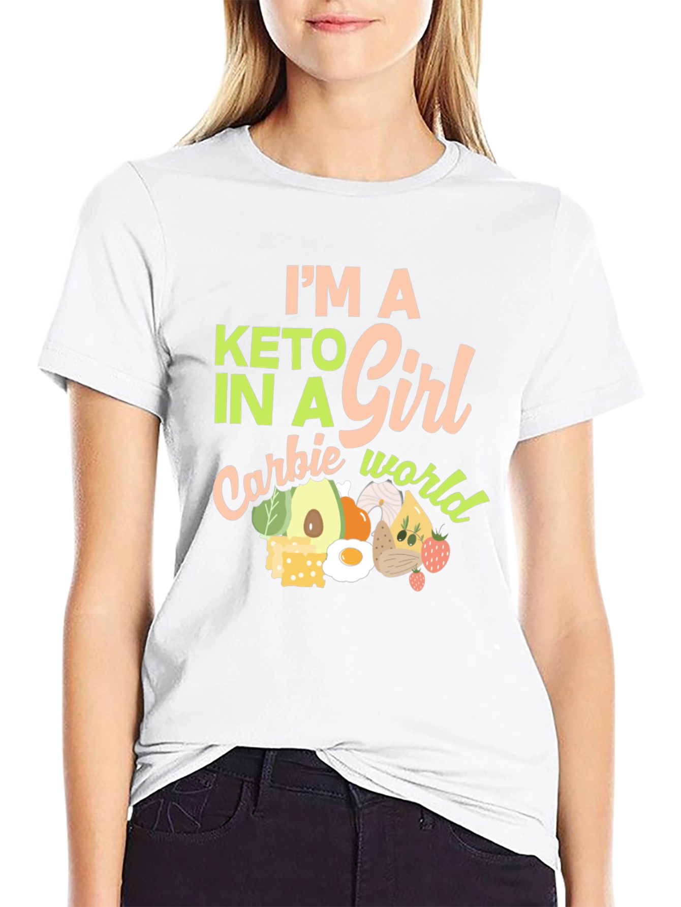 Keto Girl Carbie World Graphic Tee - Unisex