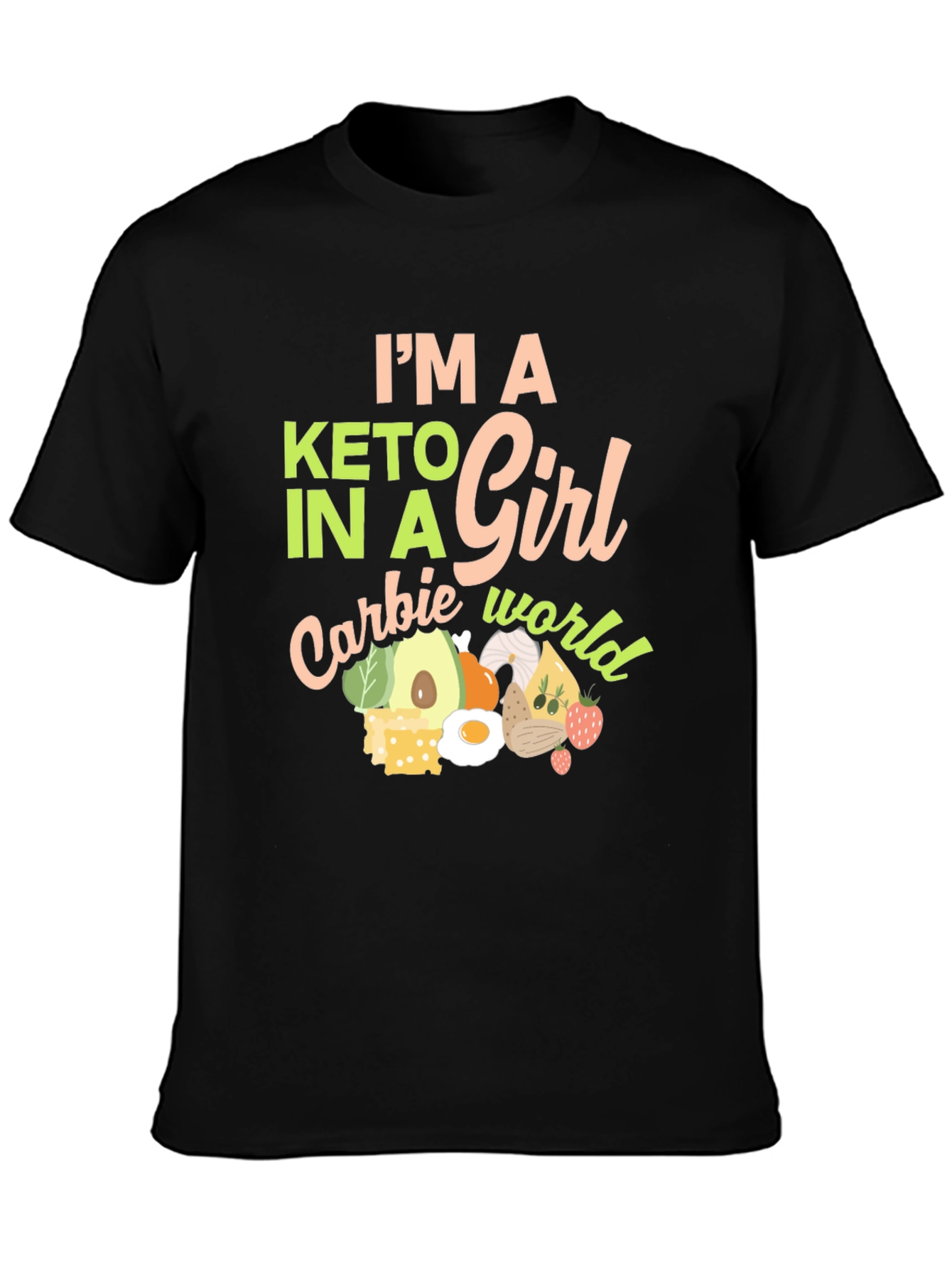 Keto Girl Carbie World Graphic Tee - Unisex