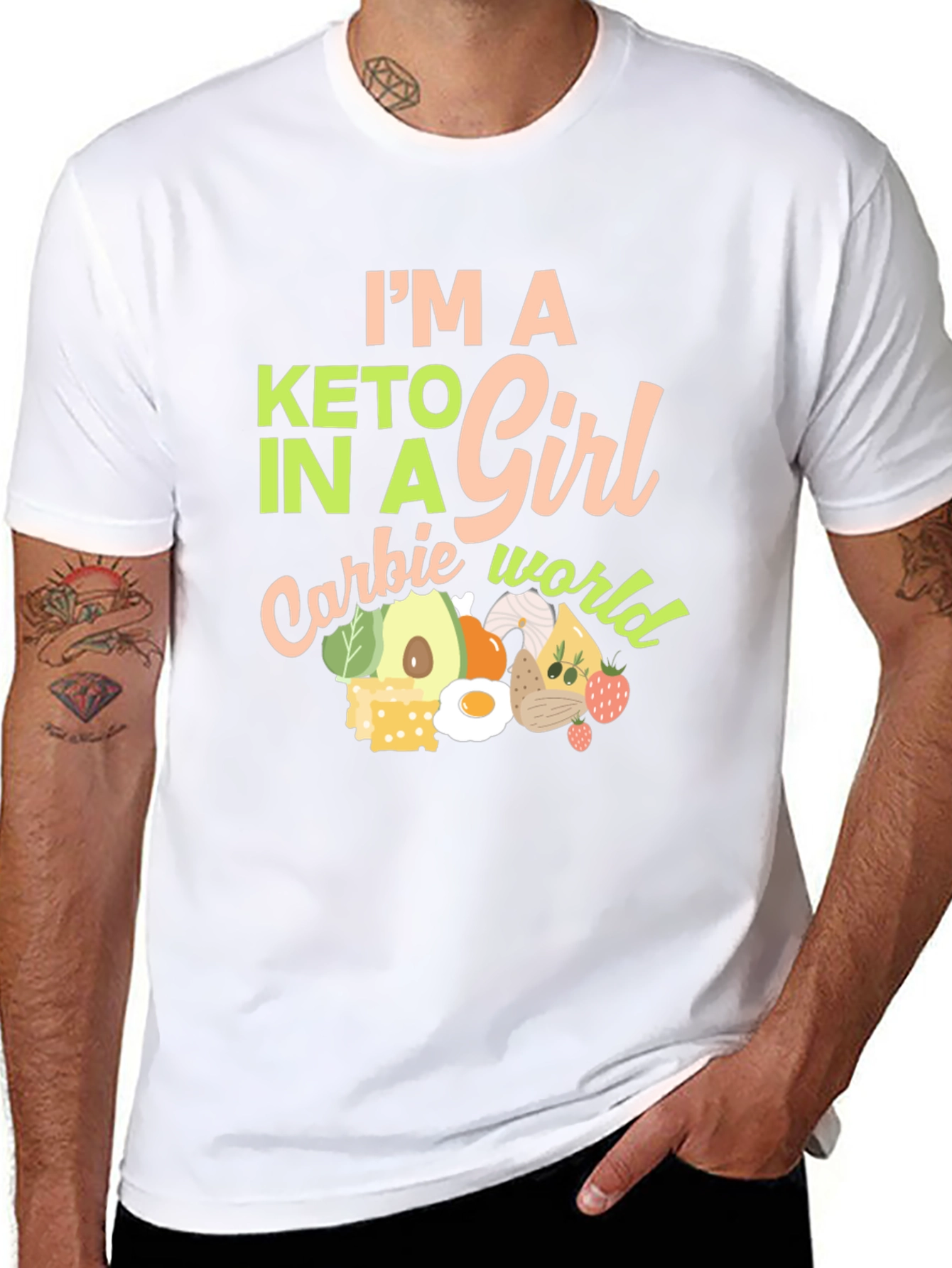 Keto Girl Carbie World Graphic Tee - Unisex