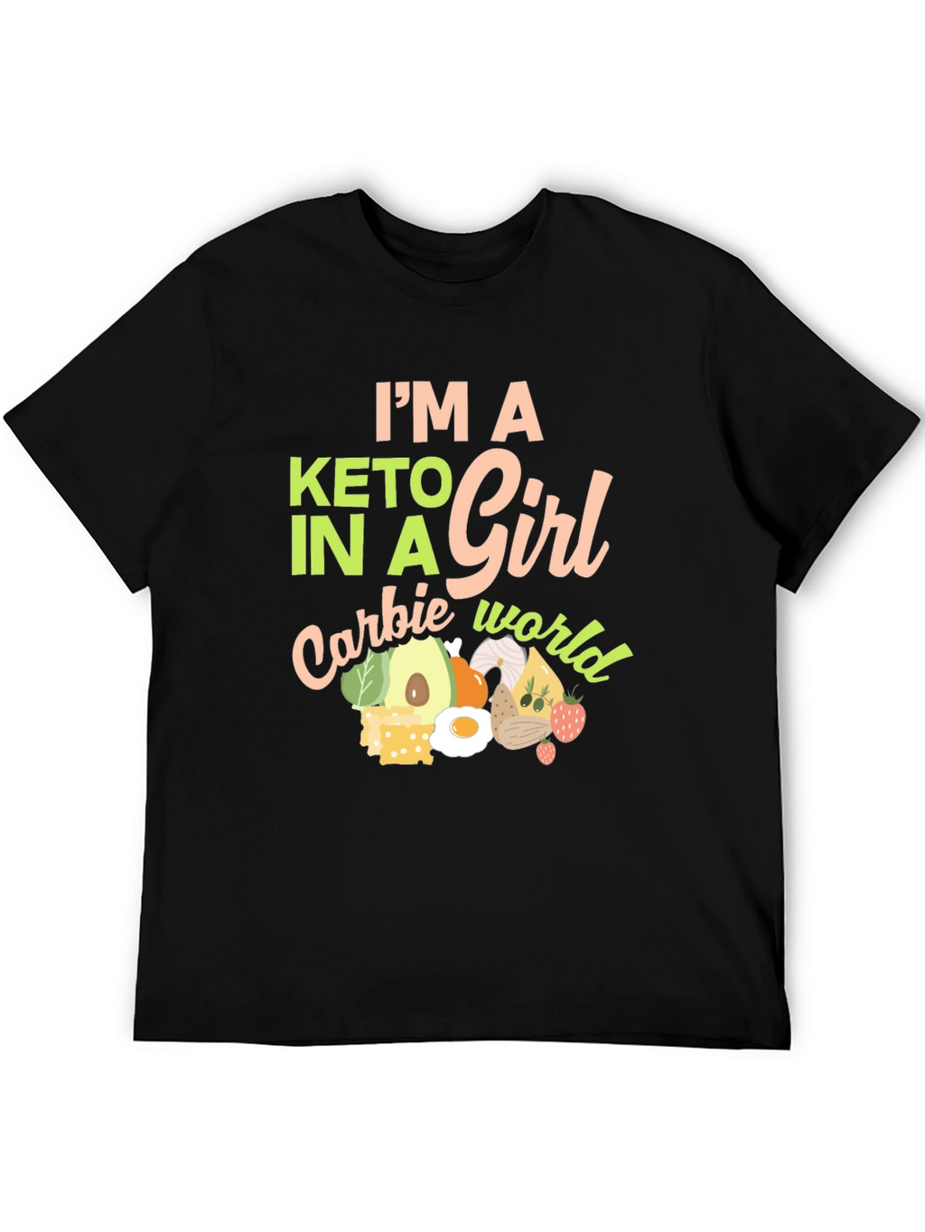 Keto Girl Carbie World Graphic Tee - Unisex