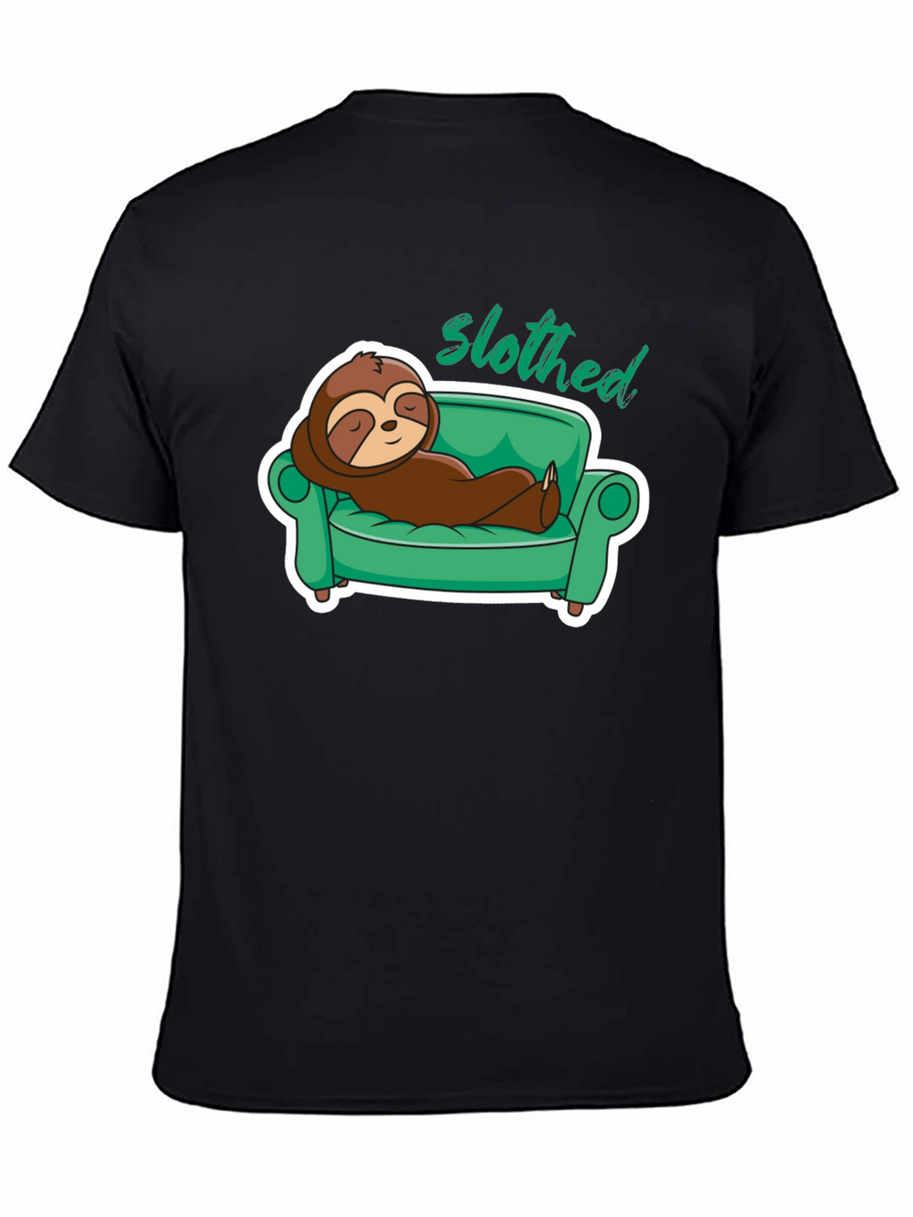 Slothed Relaxing Sloth T-Shirt Funny Graphic Tee