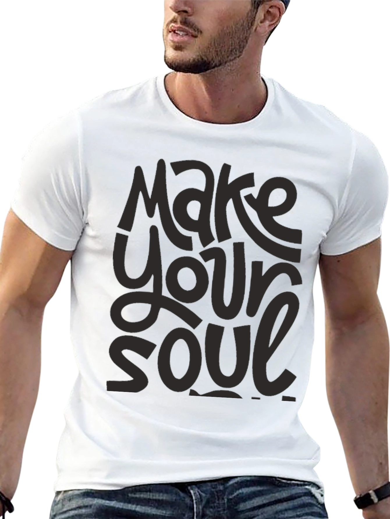 Make Your Soul T-Shirt - Graphic Print Tee