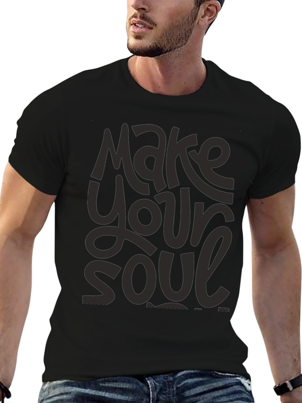 Make Your Soul T-Shirt - Graphic Print Tee