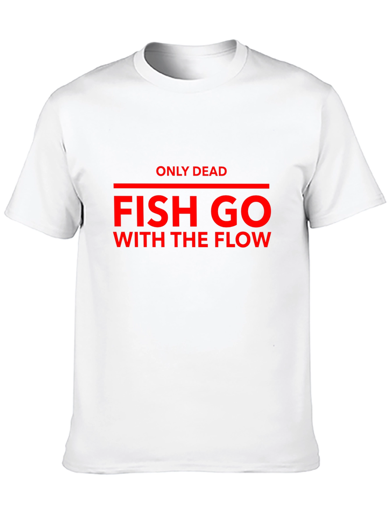 Dead Fish With the Flow Graphic T-Shirt