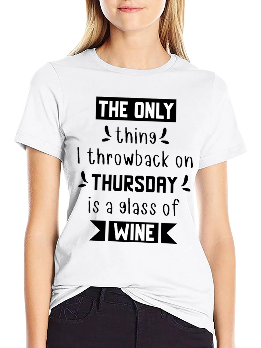 Thursday Wine Throwback Tee