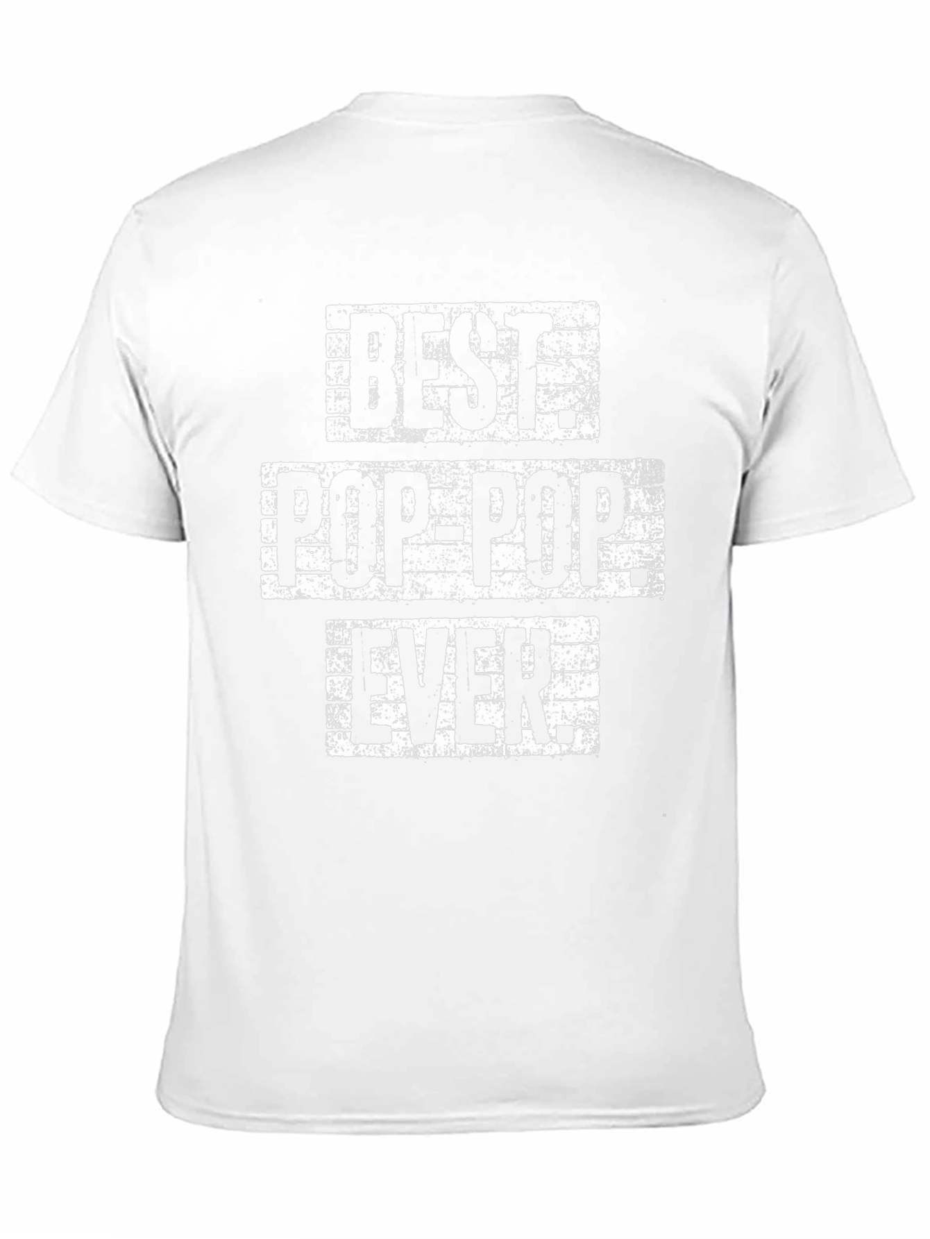 Best Pop-Pop Ever Black Graphic T-Shirt