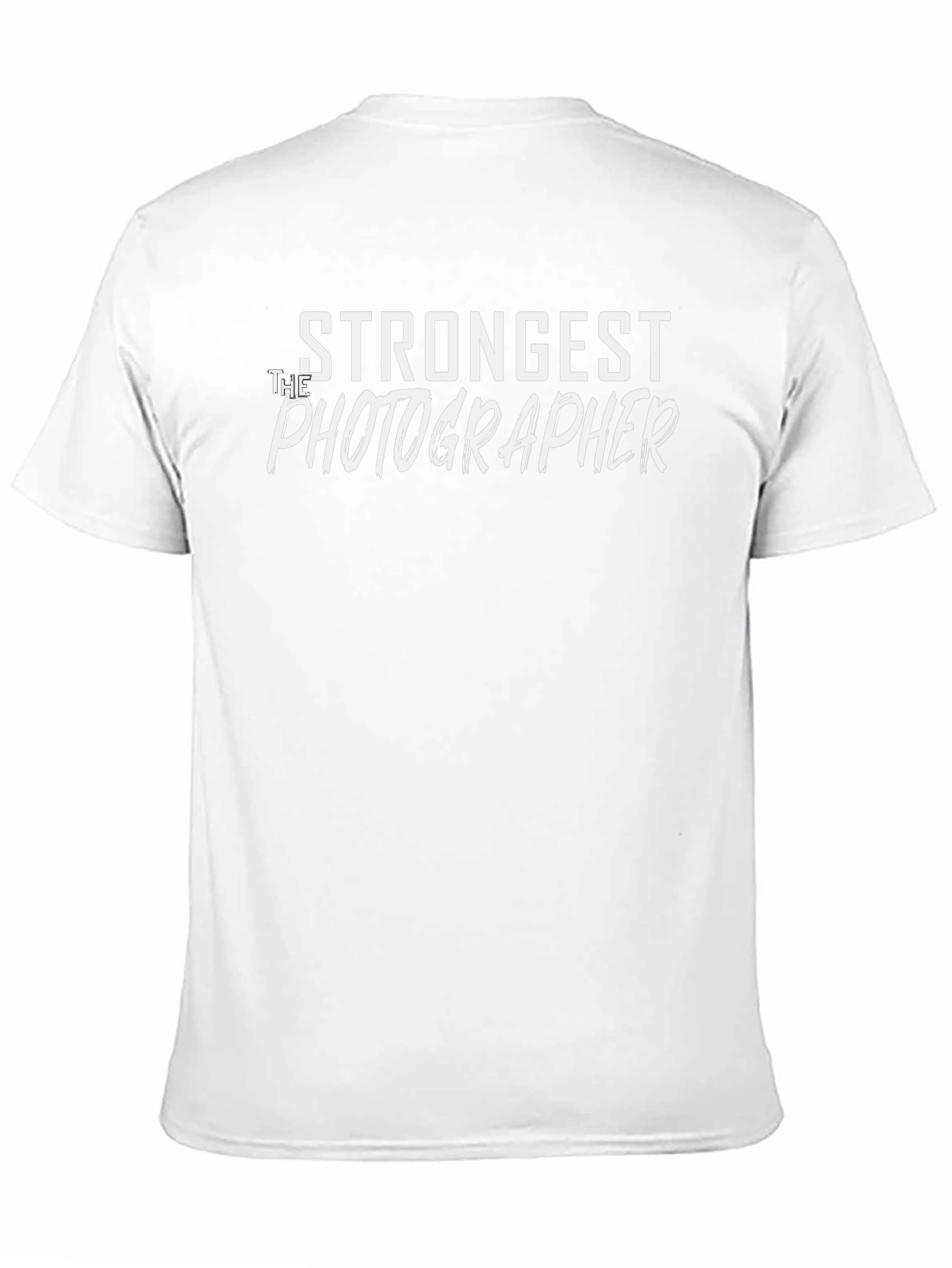 Strongest Photographer Graphic Tee - Black