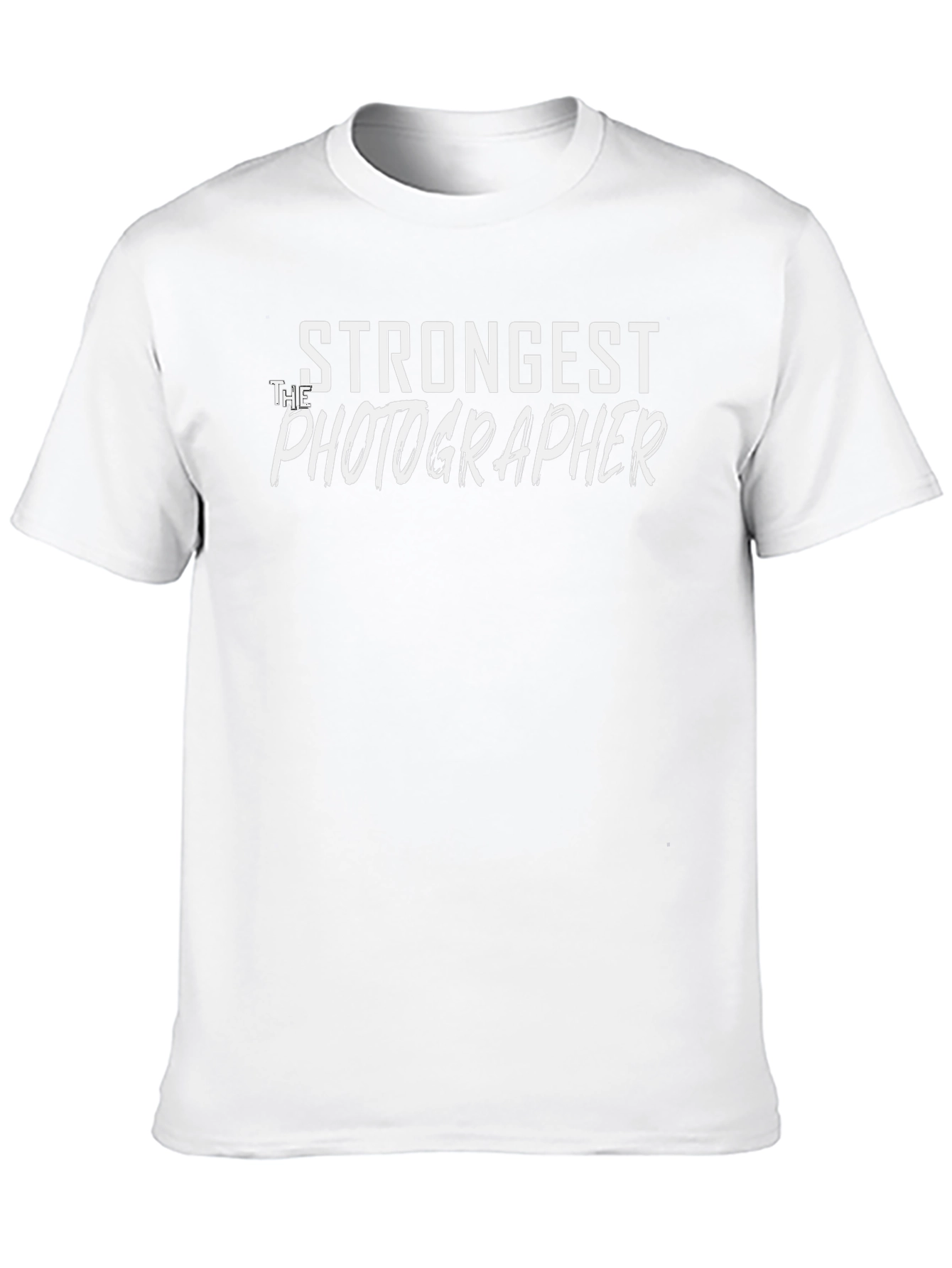 Strongest Photographer Graphic Tee - Black