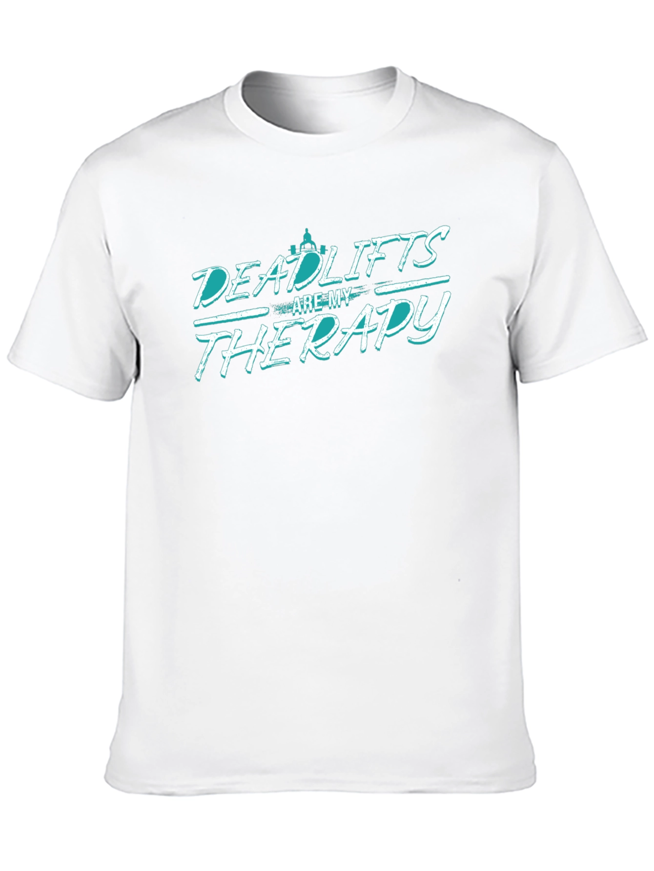 Deadlifts Are My Therapy Graphic Tee