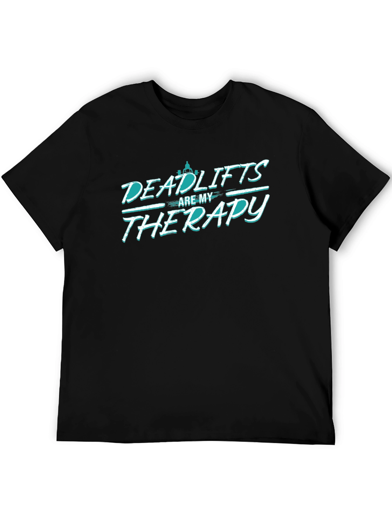 Deadlifts Are My Therapy Graphic Tee