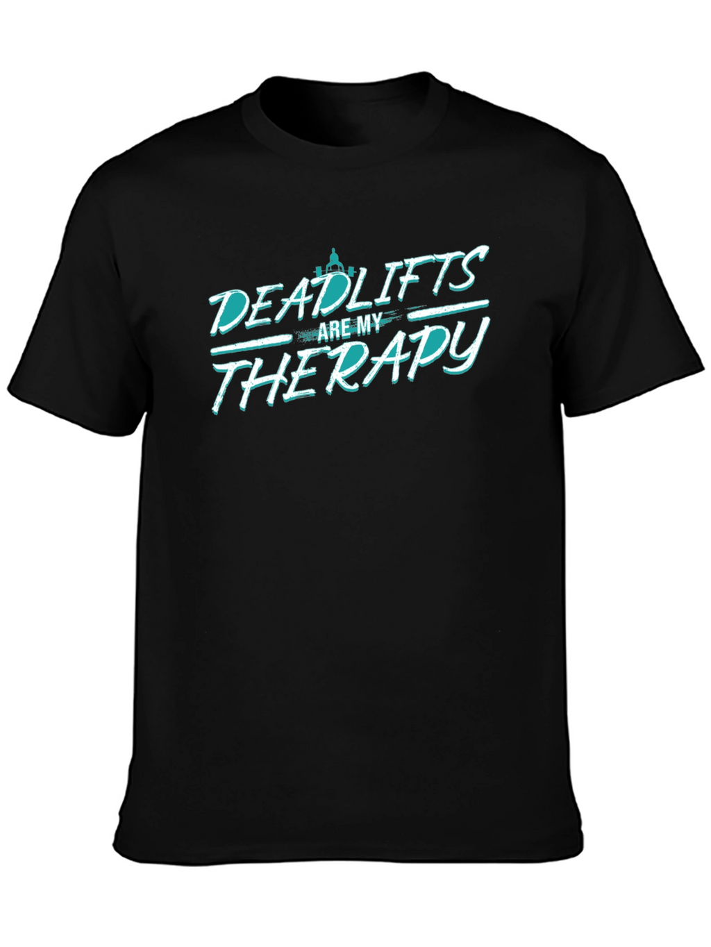Deadlifts Are My Therapy Graphic Tee