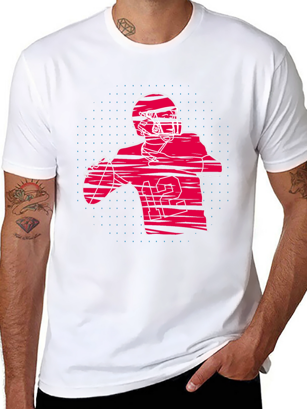 Football Player T-Shirt