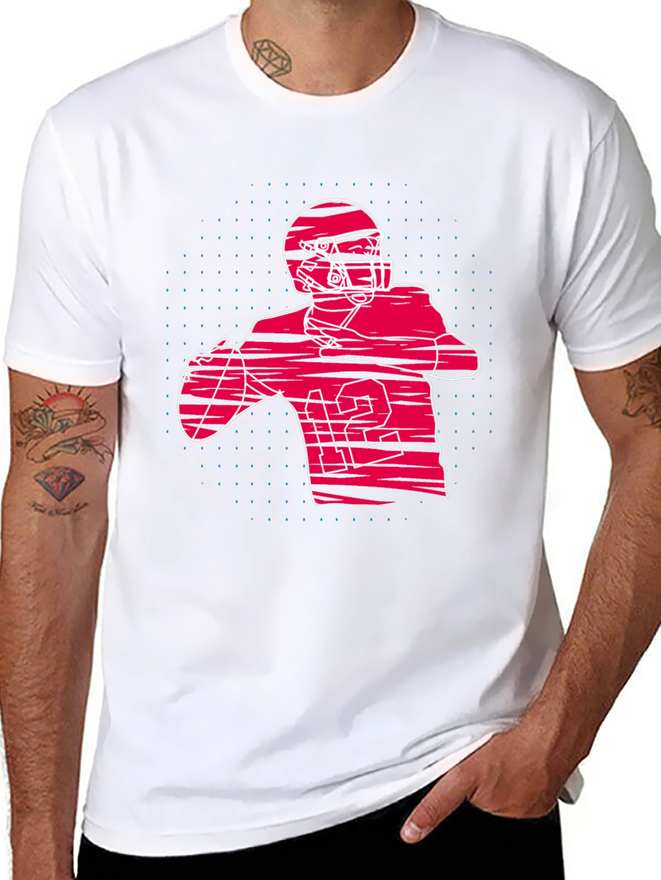 Football Player T-Shirt