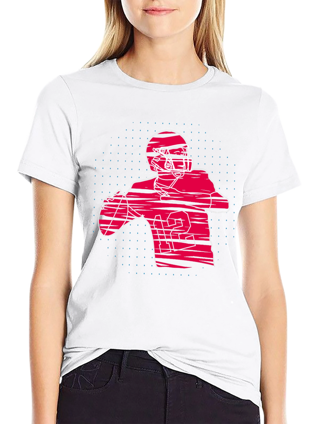Football Player T-Shirt