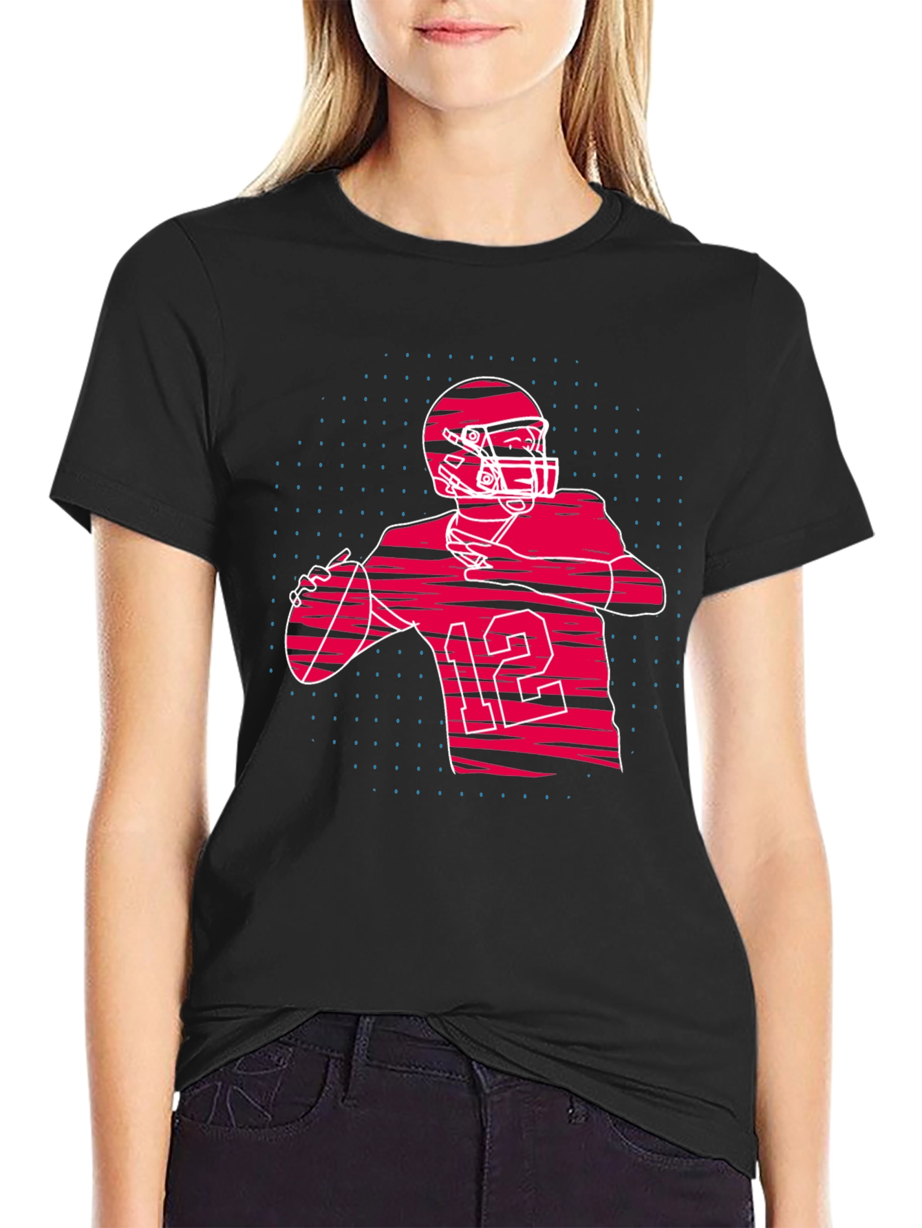 Football Player T-Shirt