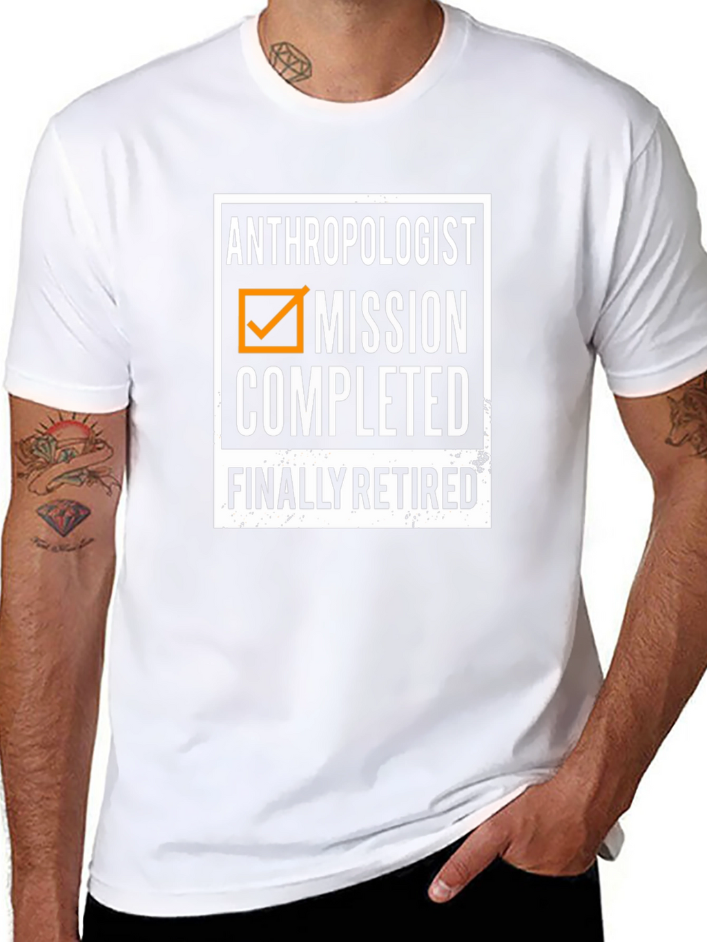 Anthropologist Mission Completed Retired T-Shirt