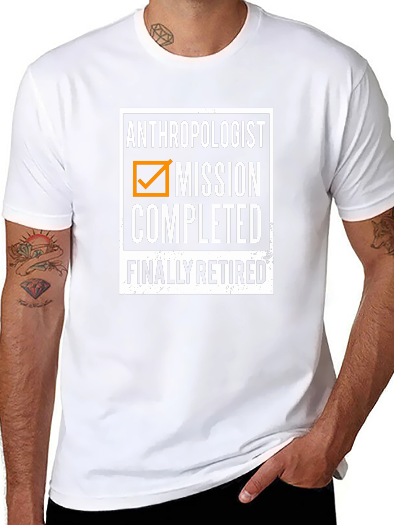 Anthropologist Mission Completed Retired T-Shirt