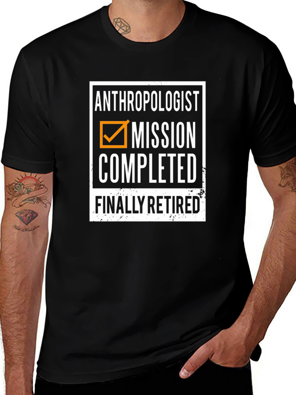Anthropologist Mission Completed Retired T-Shirt