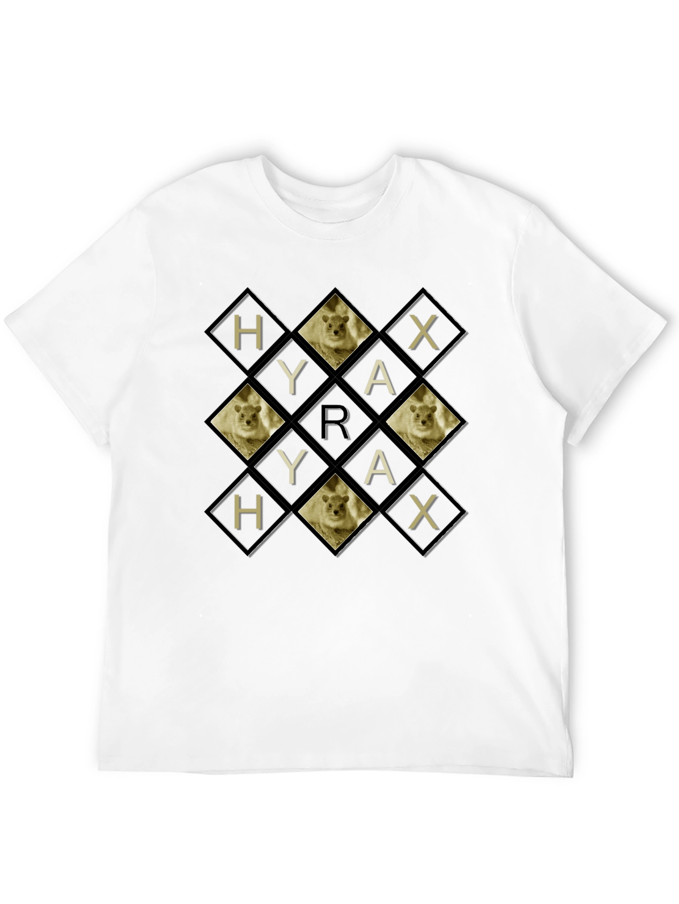 HYRAX T-Shirt - Unique Graphic Design