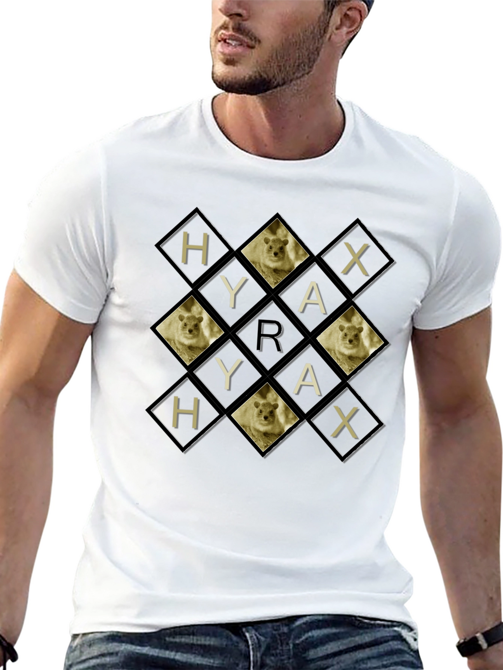 HYRAX T-Shirt - Unique Graphic Design