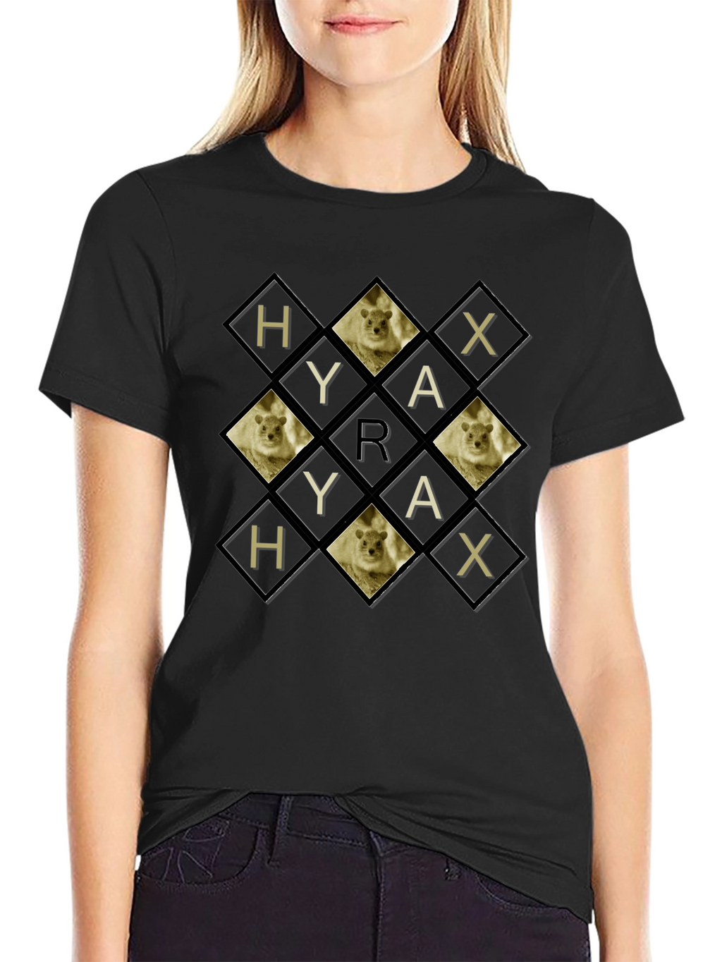 HYRAX T-Shirt - Unique Graphic Design