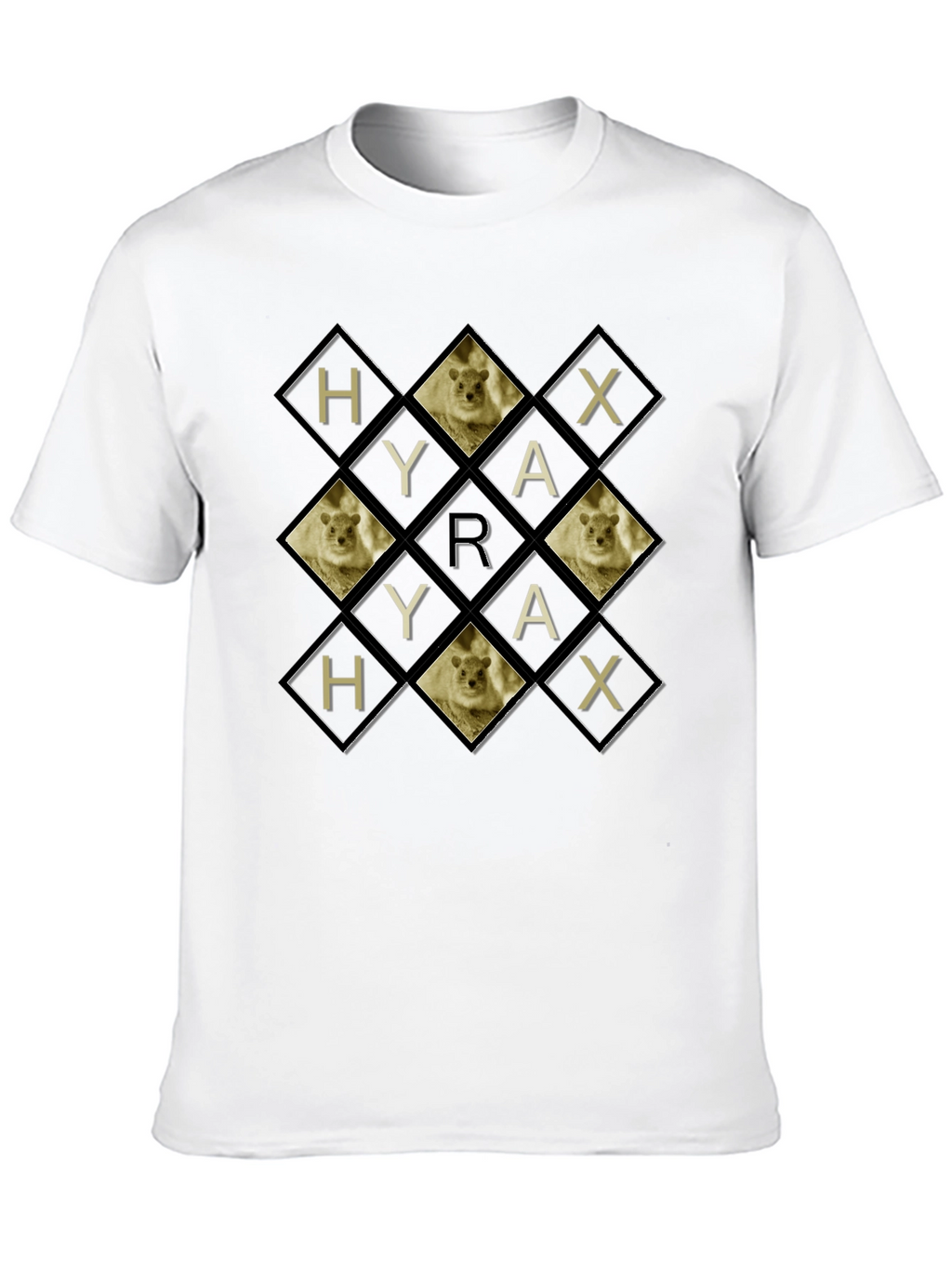 HYRAX T-Shirt - Unique Graphic Design