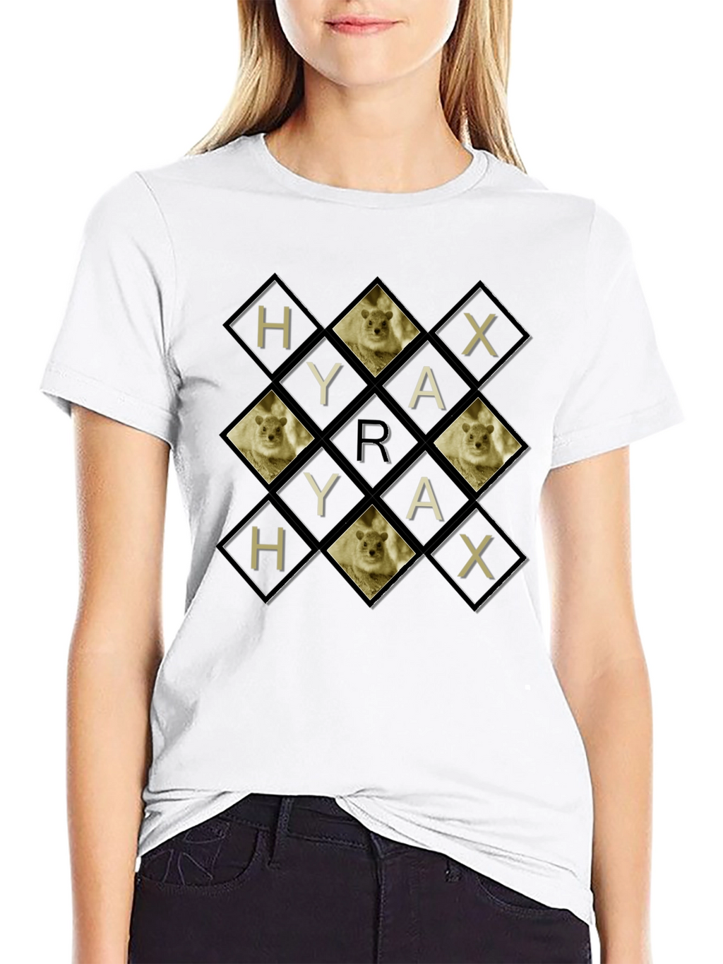 HYRAX T-Shirt - Unique Graphic Design