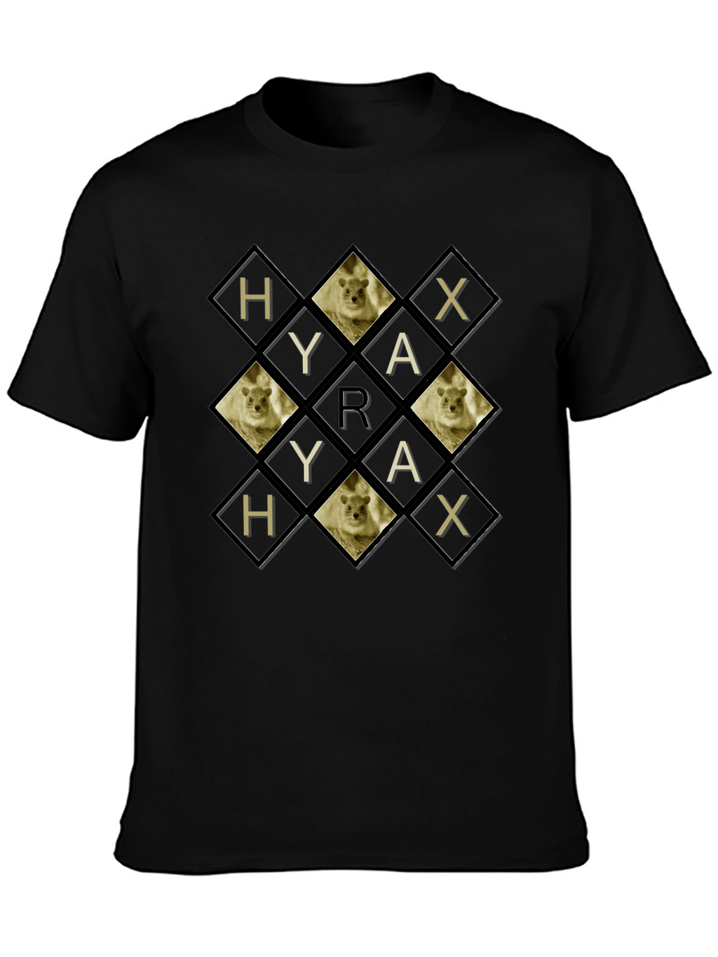 HYRAX T-Shirt - Unique Graphic Design