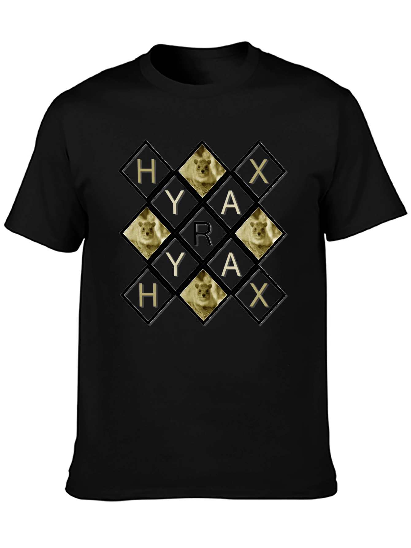 HYRAX T-Shirt - Unique Graphic Design