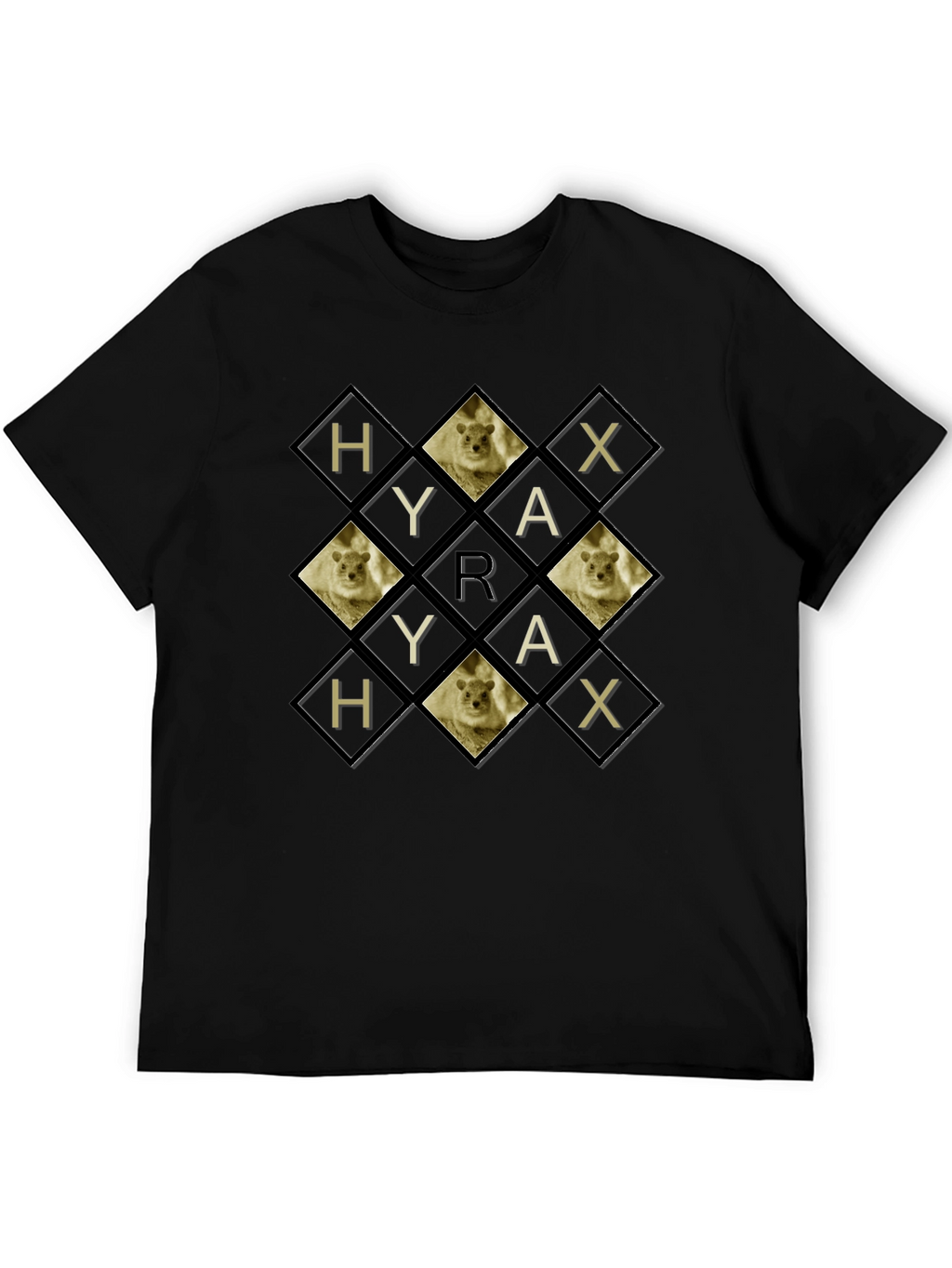 HYRAX T-Shirt - Unique Graphic Design