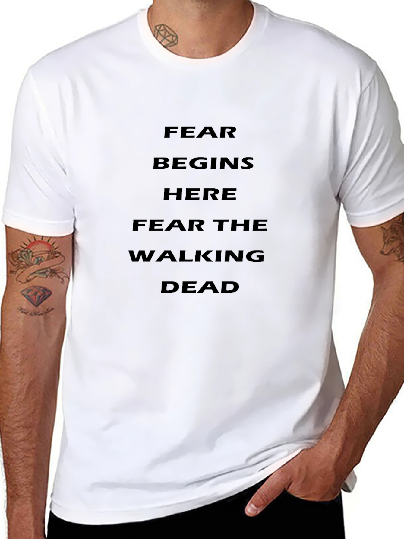 Fear the Walking Dead Graphic Tee - Black