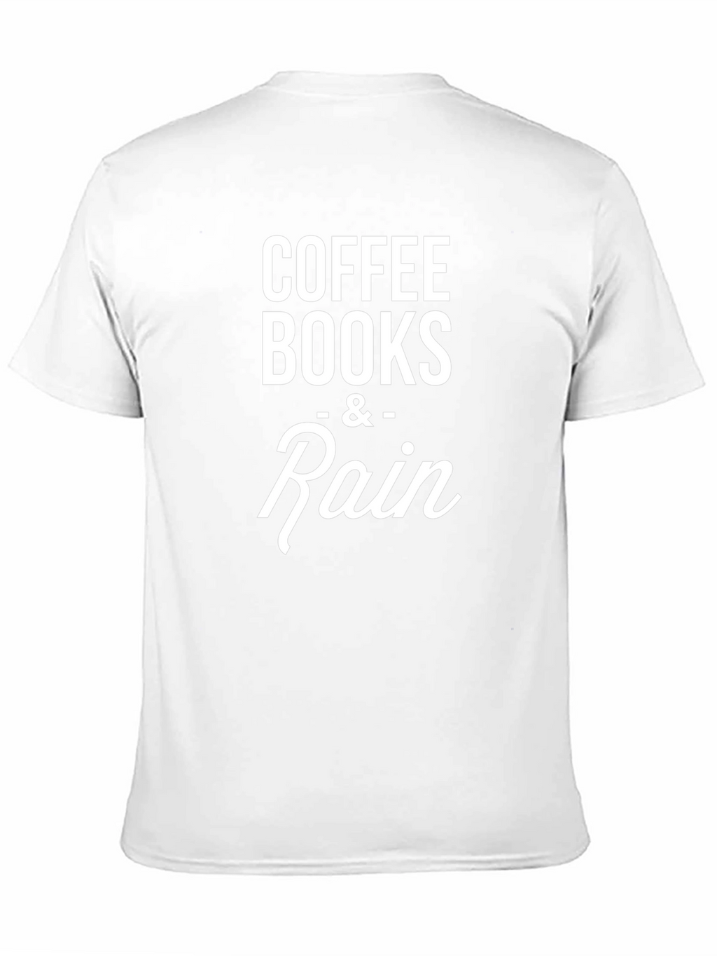Coffee Books & Rain - Unisex T-Shirt