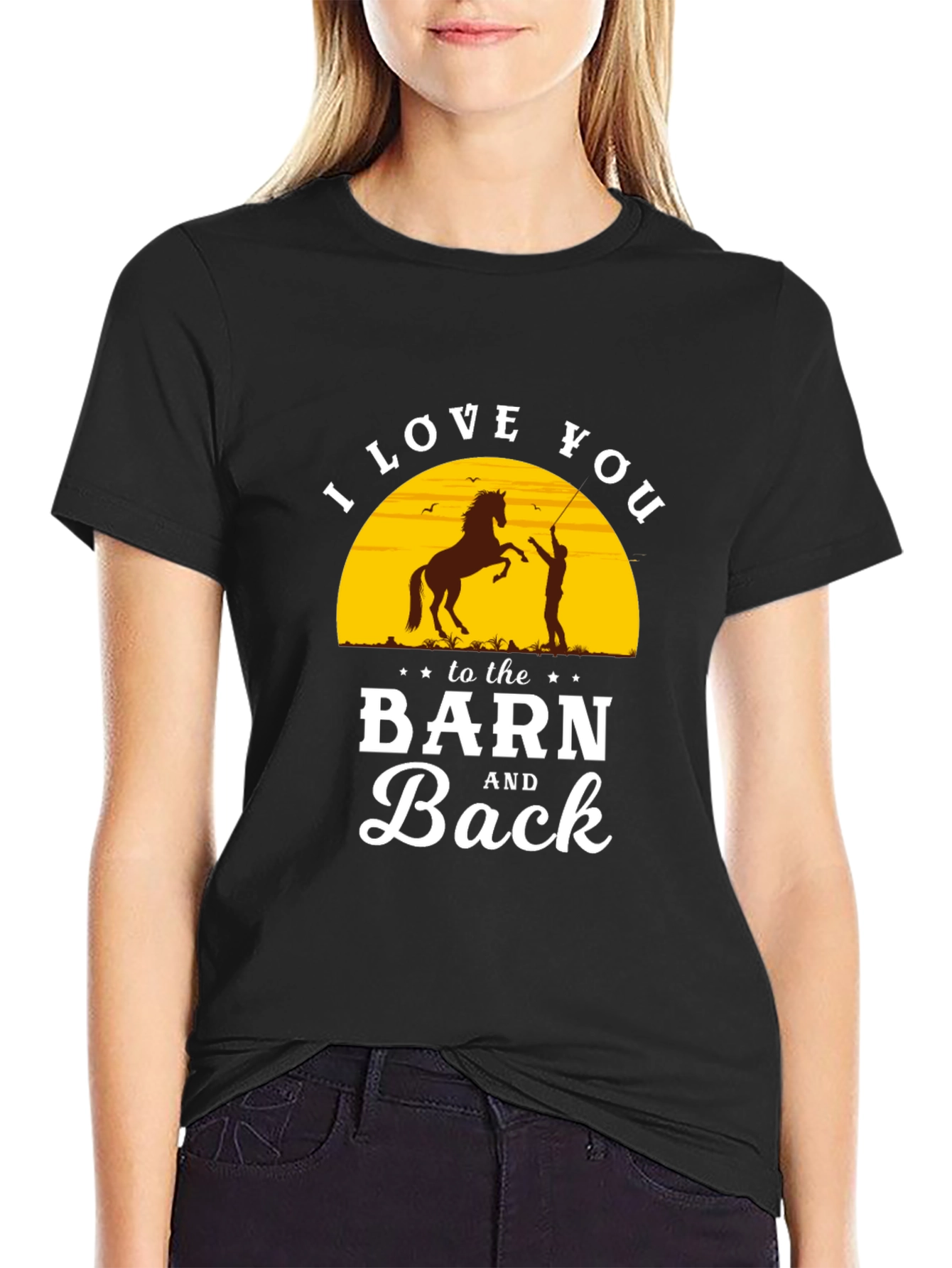 I Love You to the Barn and Back Graphic Tee