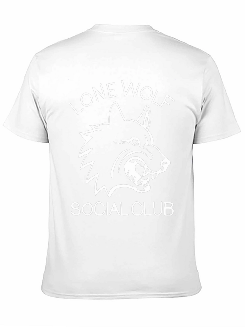Lone Wolf Social Club Black Graphic T-Shirt