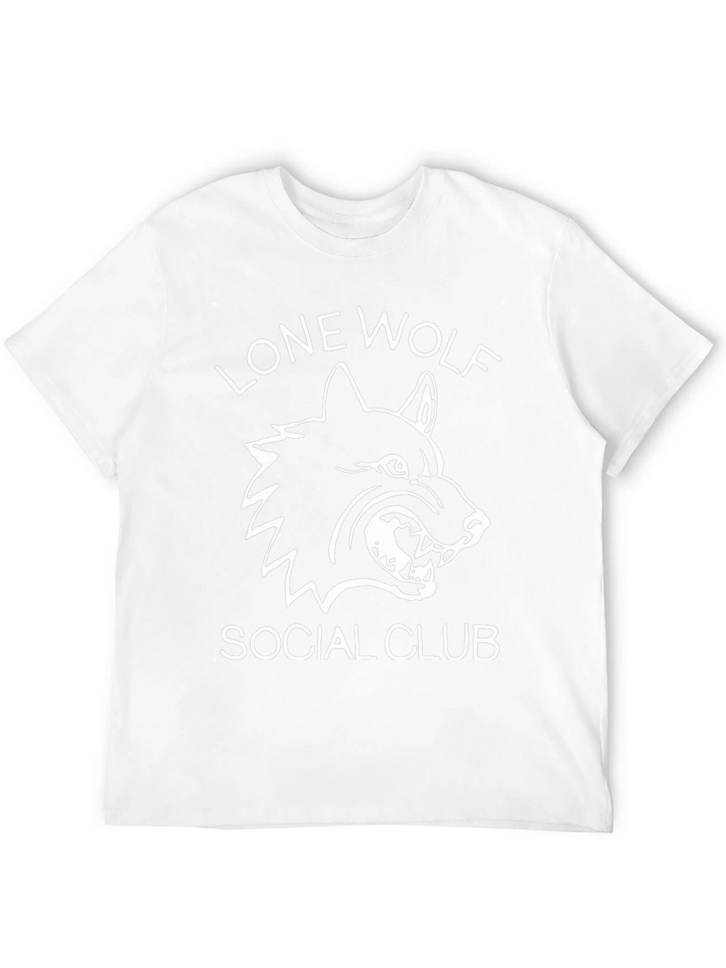 Lone Wolf Social Club Black Graphic T-Shirt