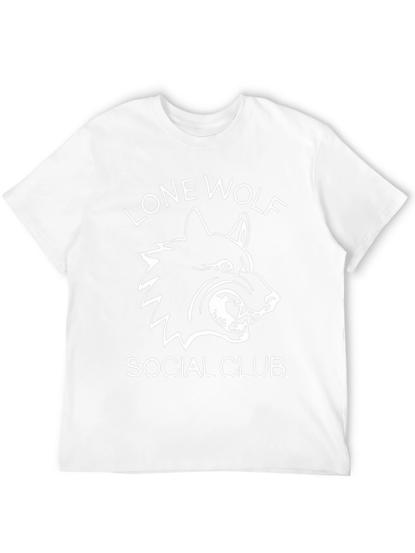 Lone Wolf Social Club Black Graphic T-Shirt