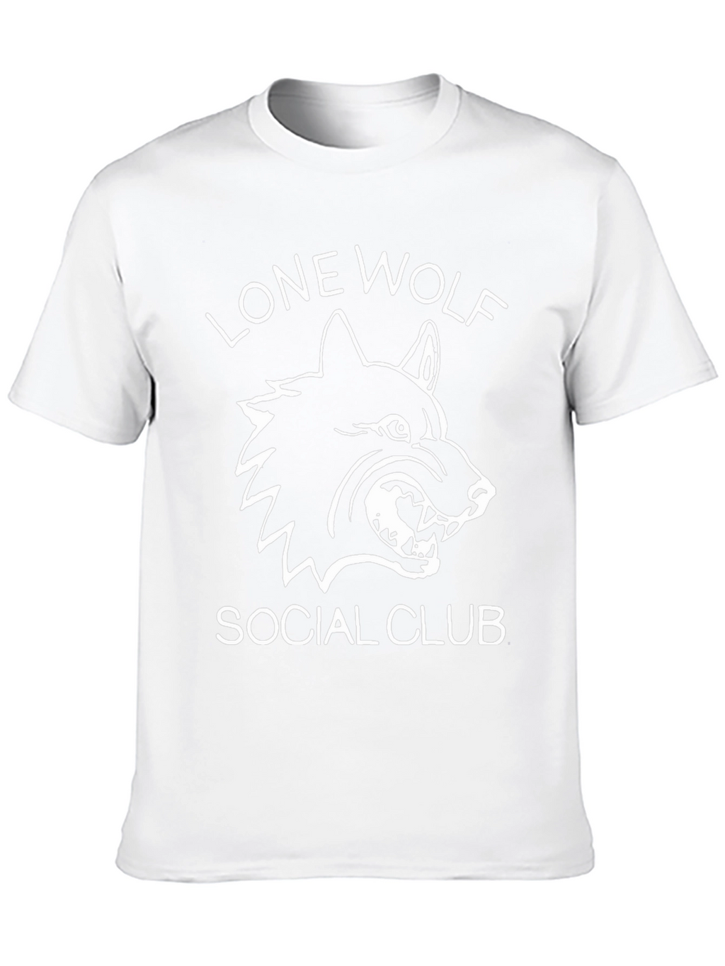 Lone Wolf Social Club Black Graphic T-Shirt