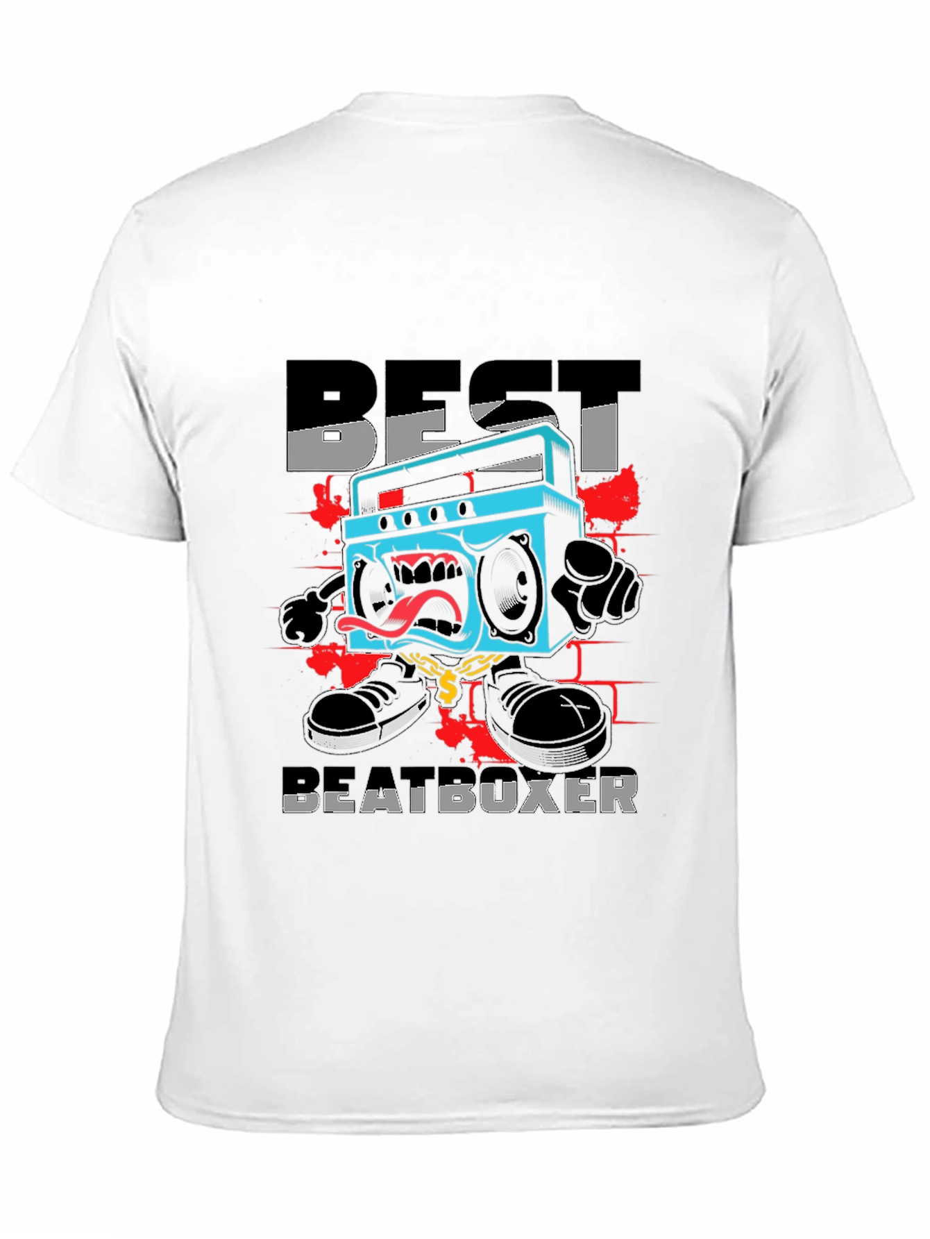 Best Beatboxer Graphic Tee - Black Cotton T-Shirt