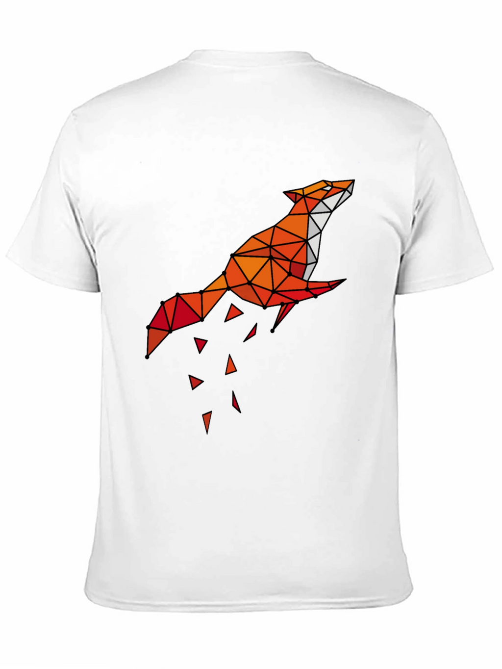 Geometric Fox Graphic Tee - Modern Menswear