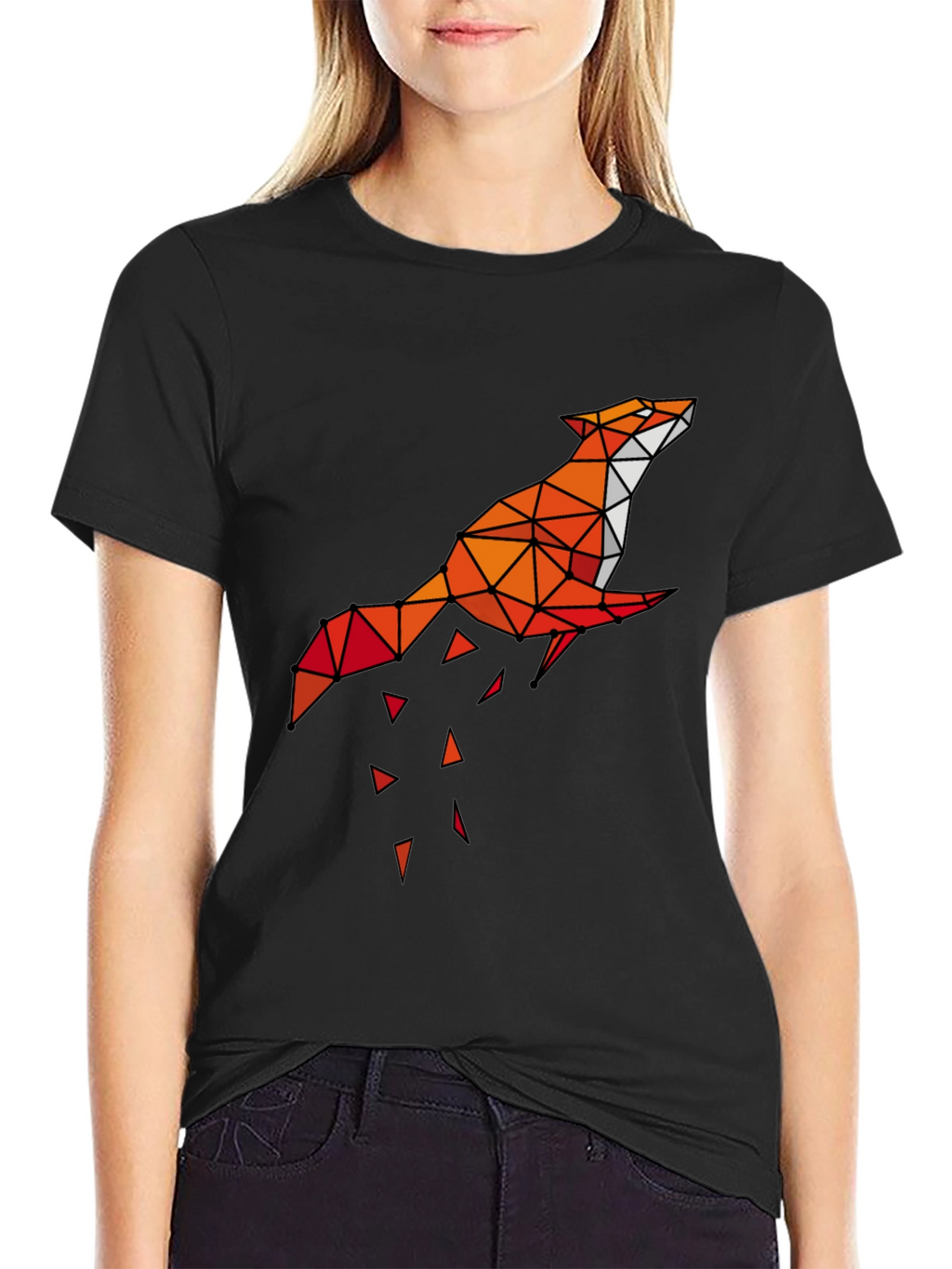 Geometric Fox Graphic Tee - Modern Menswear
