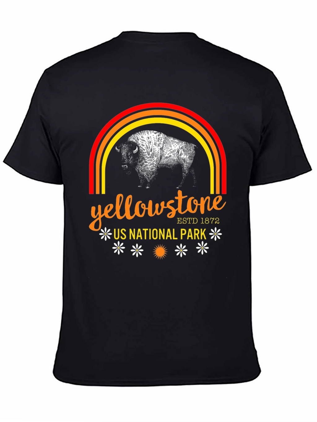 Yellowstone National Park Bison T-Shirt