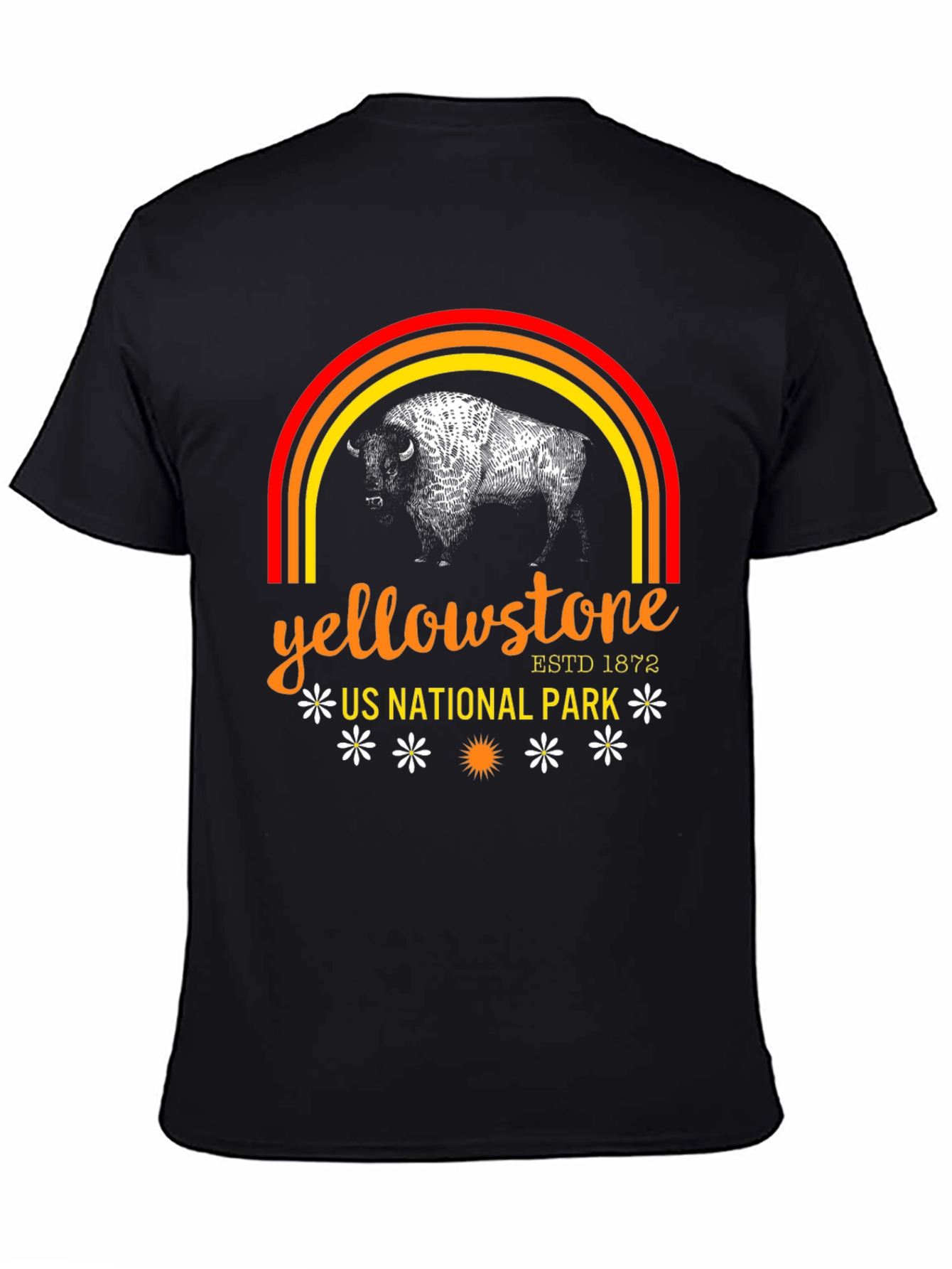 Yellowstone National Park Bison T-Shirt