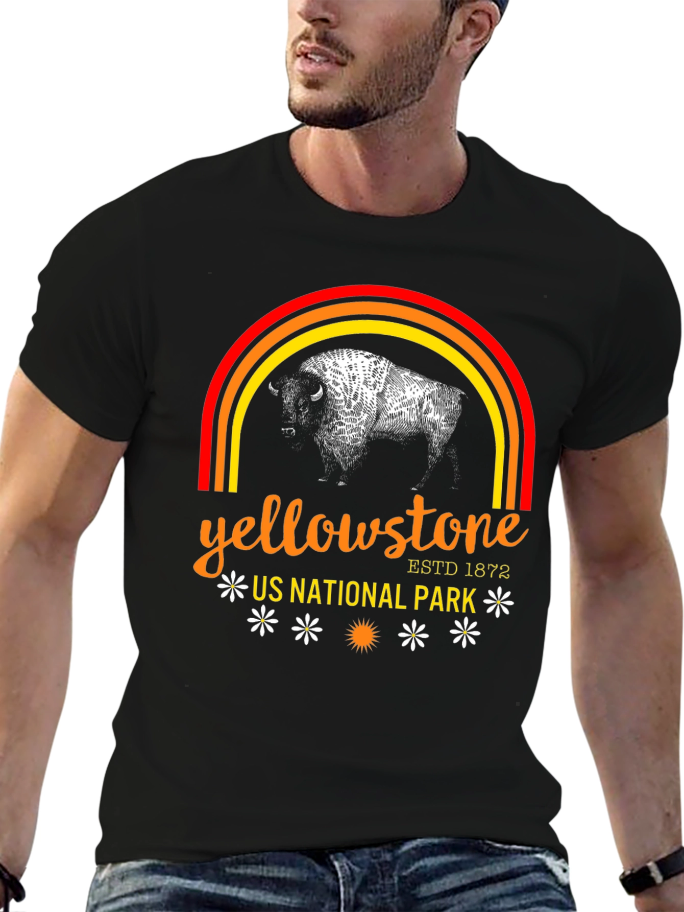 Yellowstone National Park Bison T-Shirt