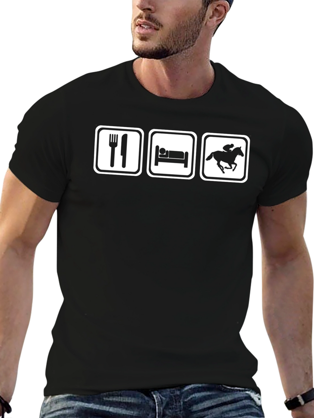 Eat Sleep Race T-Shirt