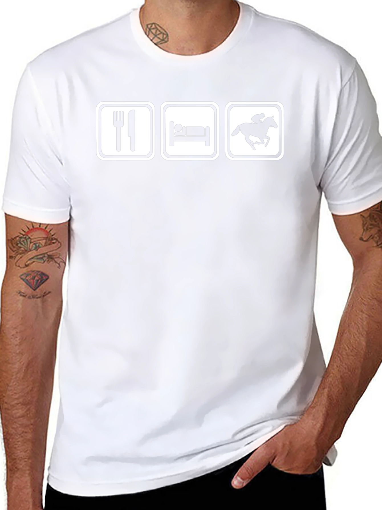 Eat Sleep Race T-Shirt